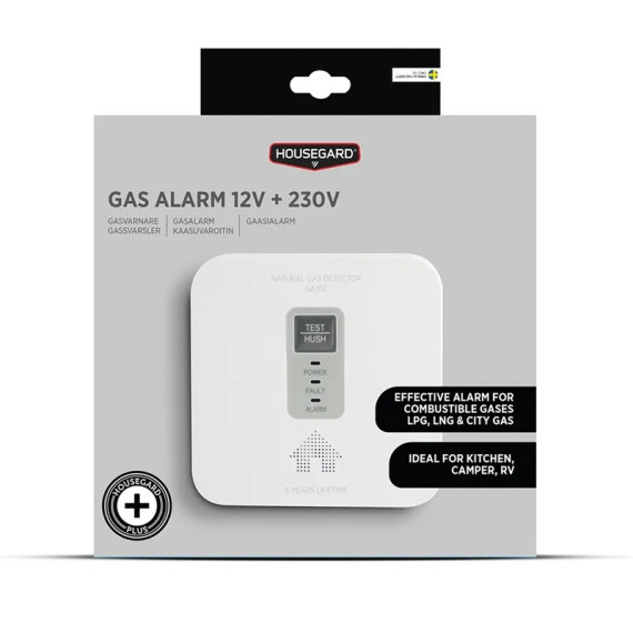 Housegard Gassalarm 12/230V